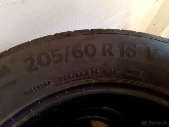 letné pneu Continental 205/60 R16 V - 2