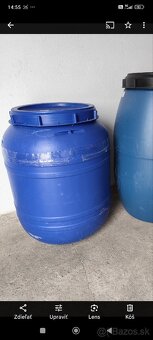 Plastové sudy srobovacie pevné potravinárske - 2