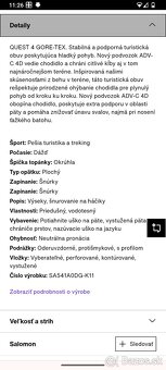 Zimná treková obuv - 2