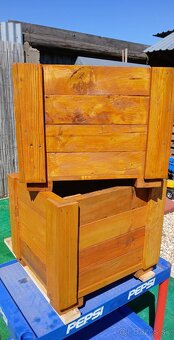 Drevené kvetináče - 2