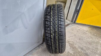 Nový plechový disk 5x100 r14 z pneumatíkou 185/60/14 - 2