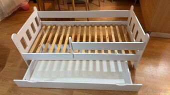 Detská posteľ 160x80cm s úložným priestorom a matracom - 2