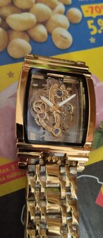 luxusní hodinky SEWOR SKELETON - 2