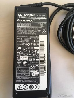 Lenovo 90W originál adaptér, zdroj, nabíjačka pre notebooky - 2