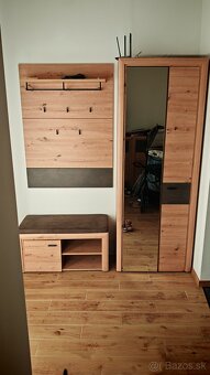 skriňa so zrkadlom dub artisan - 2