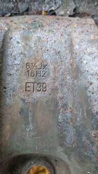 Plechove disky opel 5x110 6.5j x16 et39 opel zafira b - 2