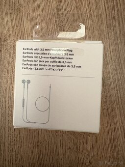Original Apple EarPods - nepouzite, nerozbalene 3.5mm - 2