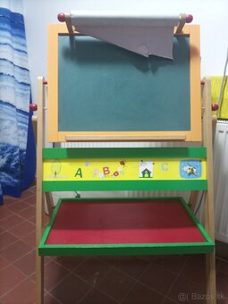 Detská drevená tabuľa - 2