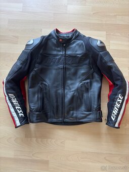Kožená dvojdielna moto kombinéza Dainese 50 - 2