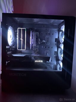 Herný PC AMD Ryzen 5/RTX 3060 12gb/16gb ram/1tb + monitor - 2