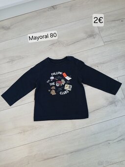 Oblečenie pre chlapčeka 80 Mayoral, Next, H&M  - 2