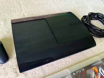 PlayStation 3 Super Slim 500GB + hry + príslušenstvo - 2