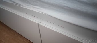 IKEA postel Flekke + matrace Vesteroy - 2