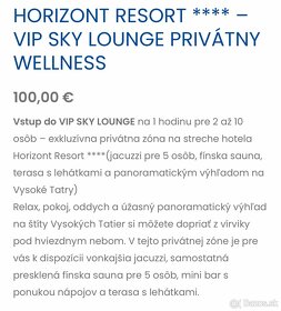 VIP SKY LOUNGE Horizont Resort - 2
