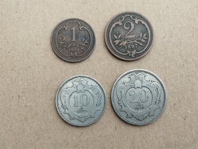 Mix československych minci - konvolut mince - 2