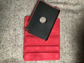 iPad mini 4/5 Otočné 360 ° ochranné púzdro, červené - 2