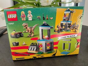 LEGO Jurassic World 76957 Útek velociraptora - nove - 2