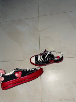 CONVERSE X COMME DES GARÇONS PLAY CHUCK TAYLOR 70 LOW - 2