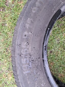 Predám letné Continental 195/65/R15 - 2