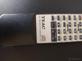 Dialkove ovládanie Teac RC-738 - 2