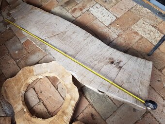 Orechové fošne a pláty kmeňa na výrobu epoxidového nábytku - 2