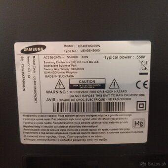 TV Samsung UE40EH5000W - 2