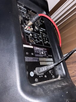 Predám 4× aktívny reproduktor Yamaha DBR15 (1000W, 15") - 2