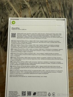 Predam novy Iphone 16 Plus 128gb cierny - 2