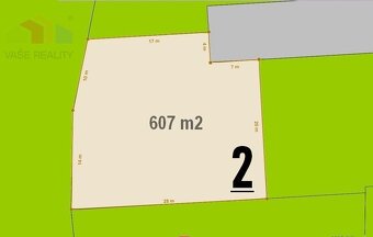 NA PREDAJ STAVEBNÝ POZEMOK 607 M² BOROVCE, okr. Piešťany /VO - 2