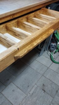 Pracovný stôl 260x60 cm - 2