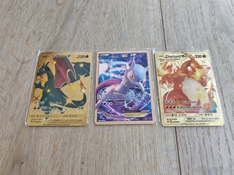 Kovové Pokémon karty - 2