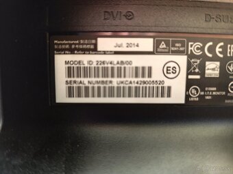 Philips 226V4LAB/00 - monitor, 21,5", LCD - 2