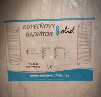 Kúpeľňový radiátor Solid - 2