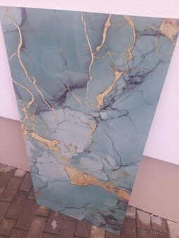 Dlažba leštená 60x120 zelená - 2