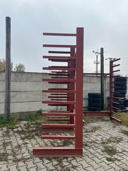 Kovový regál Police - 2