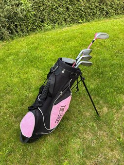Golfovy set dievča ružový - 2