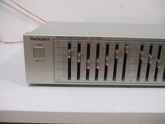Equalizer strieb.2x7 pasmovy TECHNICS SH-Z250, vyroba JAPAN - 2