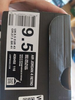 Jordan 4 wet cement Retro - 2