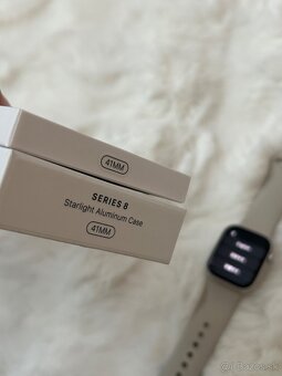 Apple Watch Series 8 – 41mm, Starlight - 2