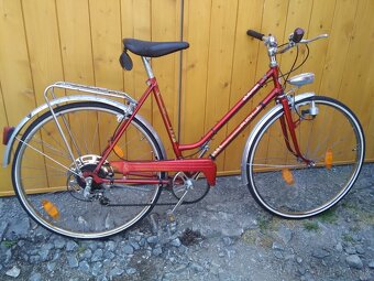 dámsky cestný retro Puch bicykel - 2