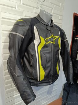 Kožená bunda ALPINESTARS veľkosť 50 - 2