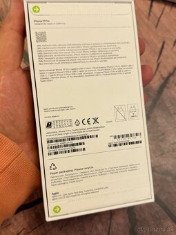 iPhone 17 pro 256 Orange zabalený záruka - 2