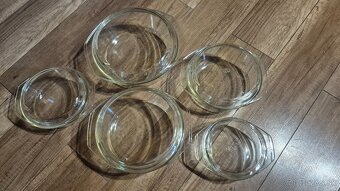 Jenské sklo - súprava zapekacích mís - 2