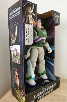 Buzz Lightyear/Buzz Rakeťák svetelný laserový meč toy story - 2