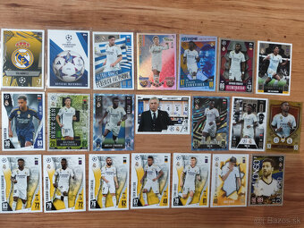 Futbalové kartičky - Barcelona, Real, Arsenal - 2