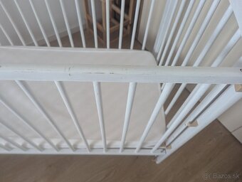 Detská postieľka polohovateľná 120x60 - 2