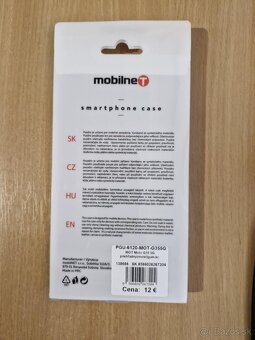 Motorola G35 sklo + obal - 2