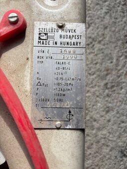 Predám priemyselný ventilátor - 2