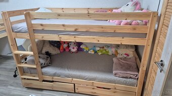 Poschodová posteľ s šuplíkmi - 2