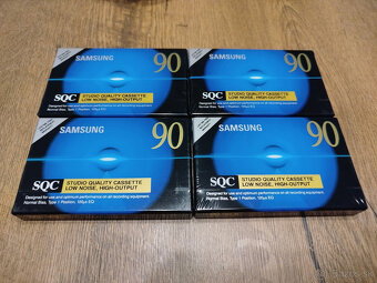 čisté audiokazety Samsung SQC 90 - 2